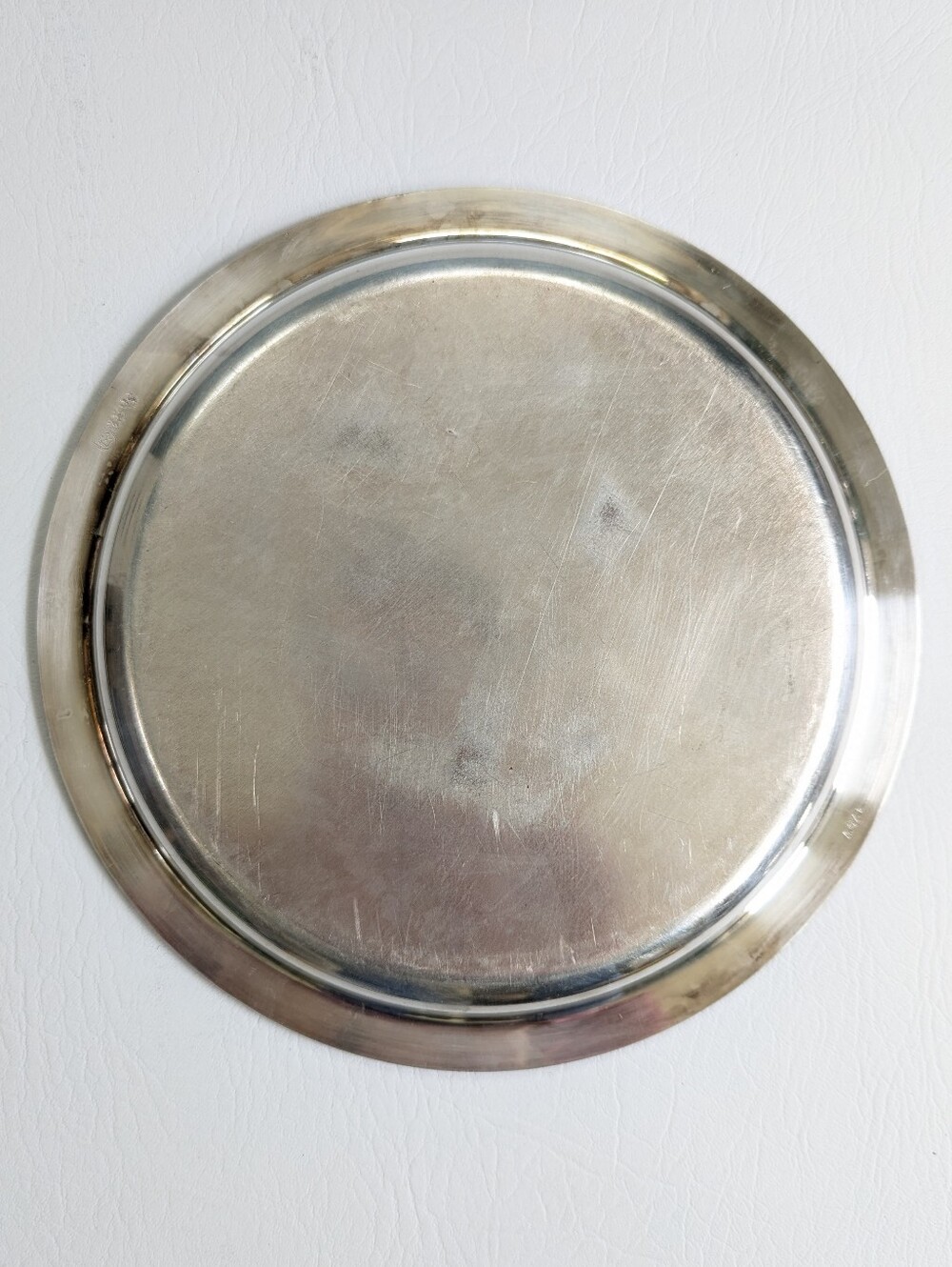 Vintage Silver Plate Domed Serving Dish Cloche Lid Rope Rim Bakerlite Knob - Picture 6 of 10